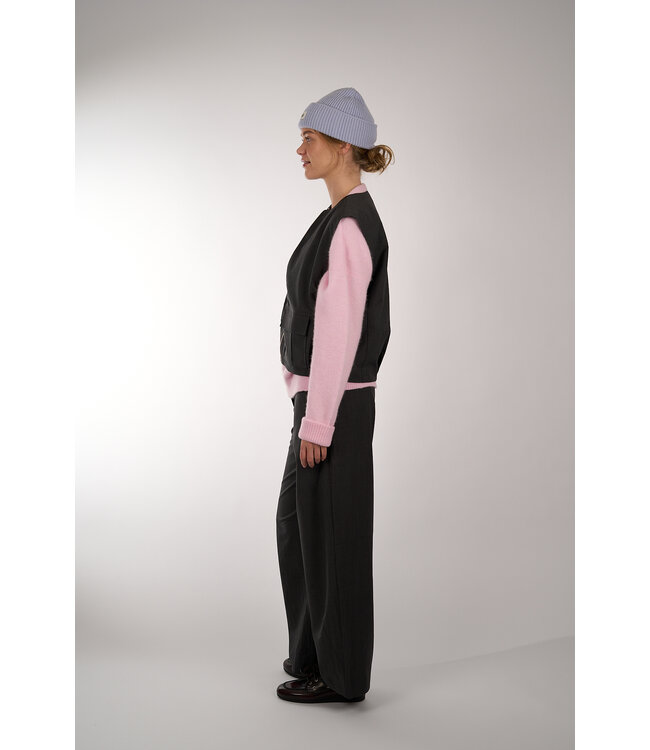 SAMSOE SAKELLY VEST DARK GREY