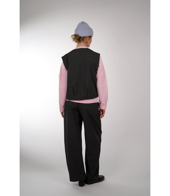 SAMSOE SAKELLY VEST DARK GREY