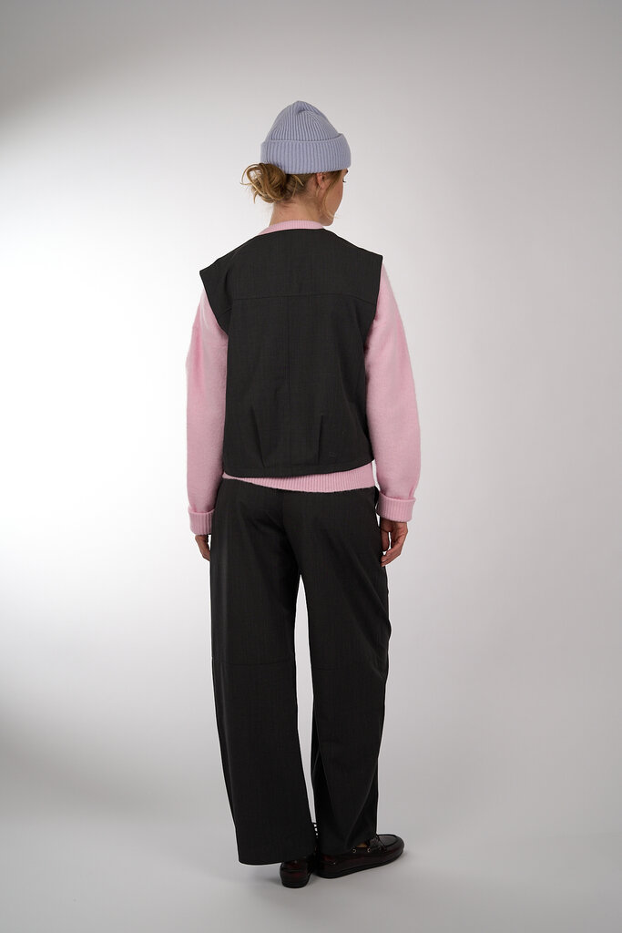 Samsoe & Samsoe SAMSOE SAKELLY VEST DARK GREY