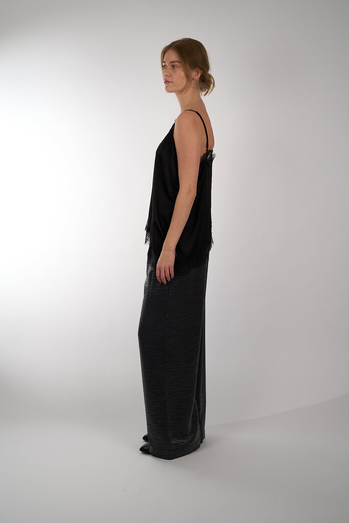 Second Female SECOND FEMALE LACIA STRAP TOP BLACK