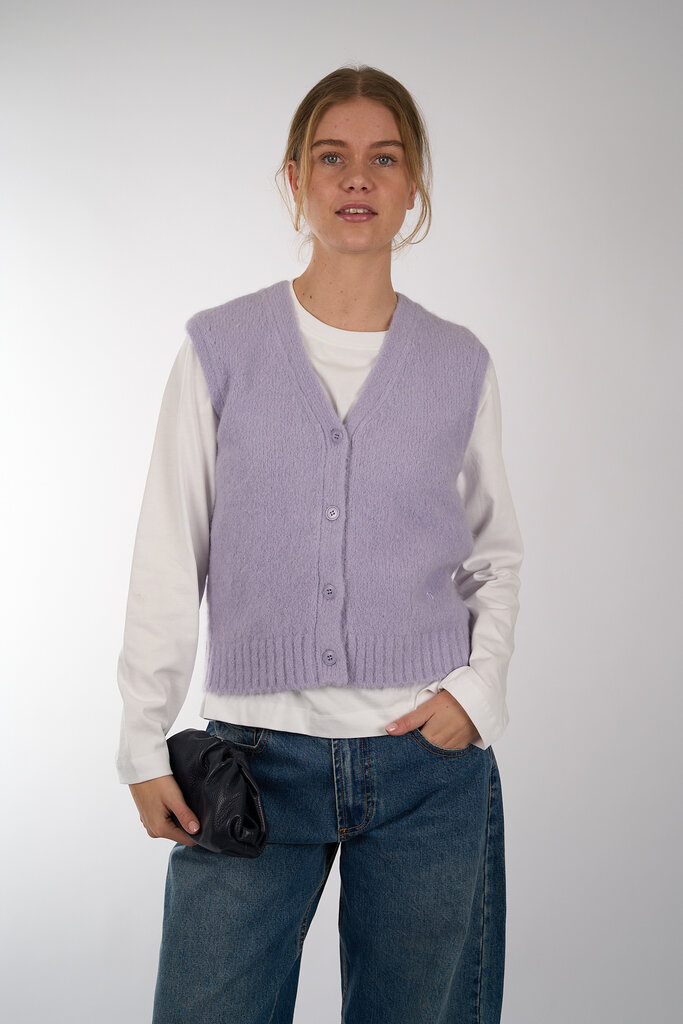 Samsoe & Samsoe SAMSOE SAMSOE SAJEANNE VEST WISTERIA