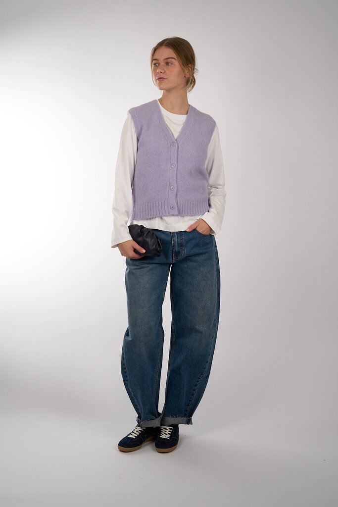 Samsoe & Samsoe SAMSOE SAMSOE SAJEANNE VEST WISTERIA