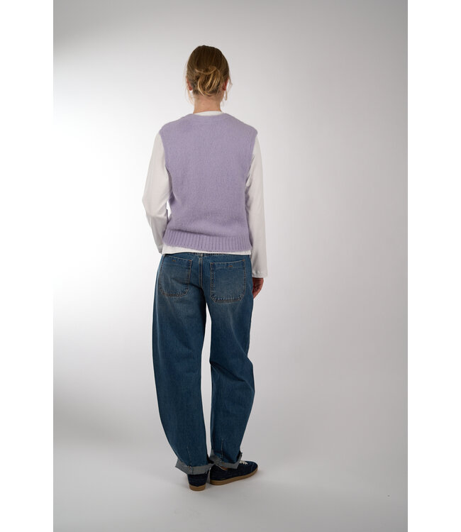 SAMSOE SAMSOE SAJEANNE VEST WISTERIA