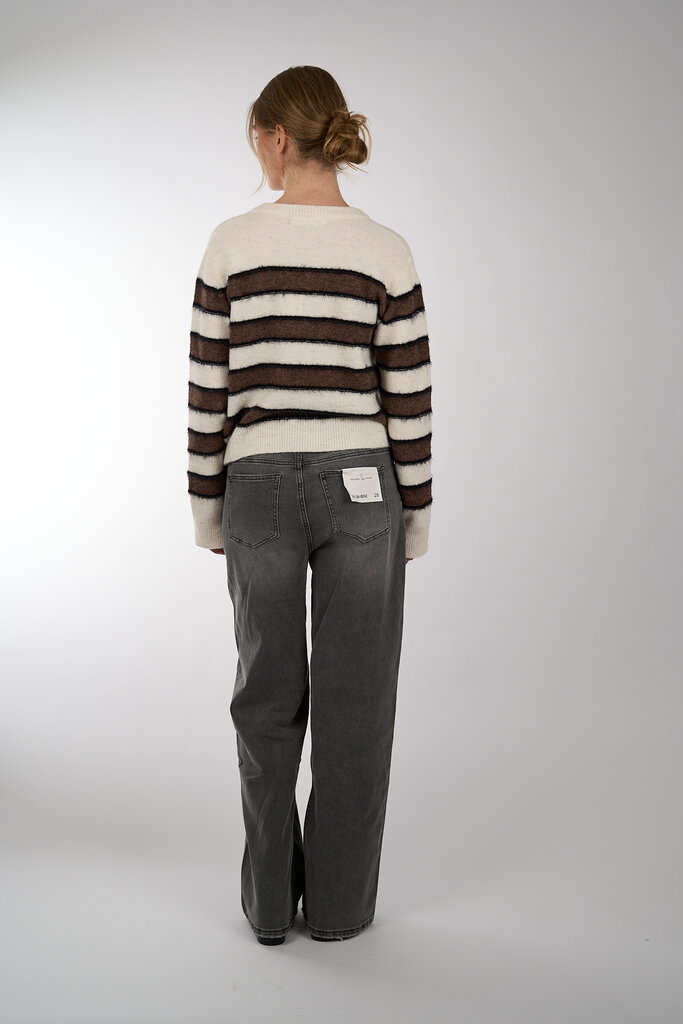 Samsoe & Samsoe SAMSOE SAMSOE SACIAN CARDIGAN BLACK COFFEE ST