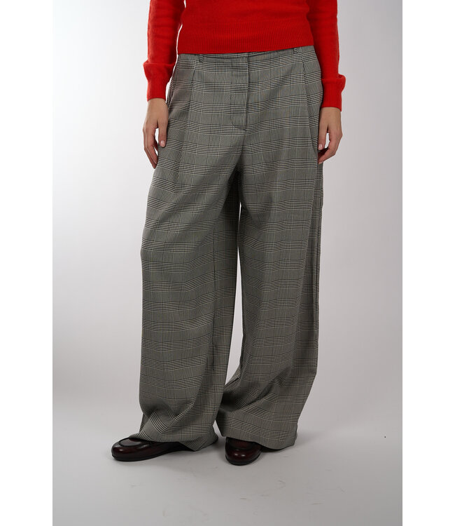 ESSENTIEL ANTWERP INVEST WIDE LEG PANTS BLACK