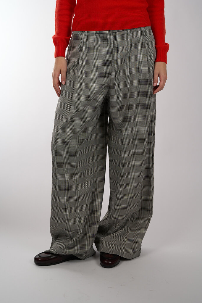 ESSENTIEL ANTWERP ESSENTIEL ANTWERP INVEST WIDE LEG PANTS BLACK