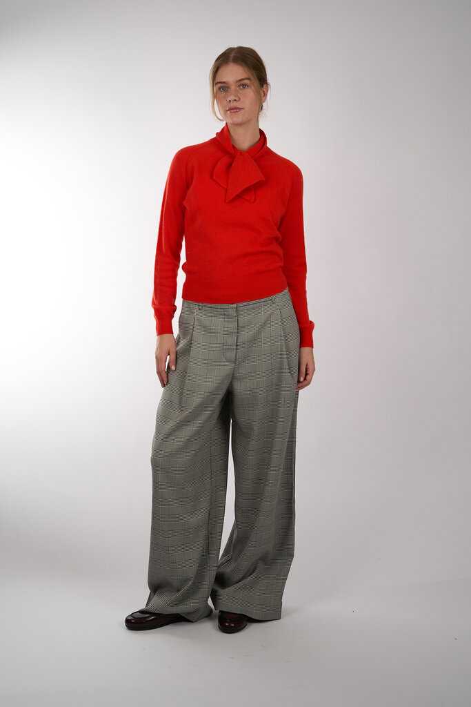 ESSENTIEL ANTWERP ESSENTIEL ANTWERP INVEST WIDE LEG PANTS BLACK