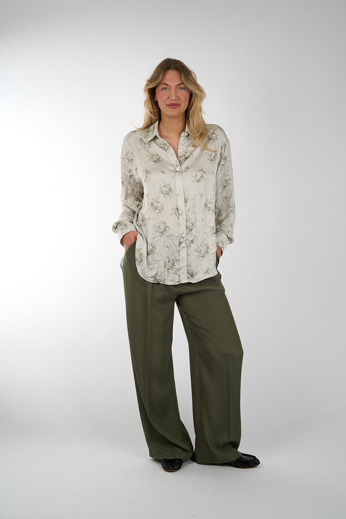 Momoni MOMONI KYOTO PANT 0730 VERDE SALVIA