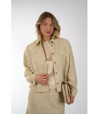 Luisa Cerano LUISA CERANO TWEED SHIRT JACKET