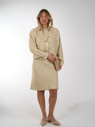 Luisa Cerano LUISA CERANO TWEED SKIRT