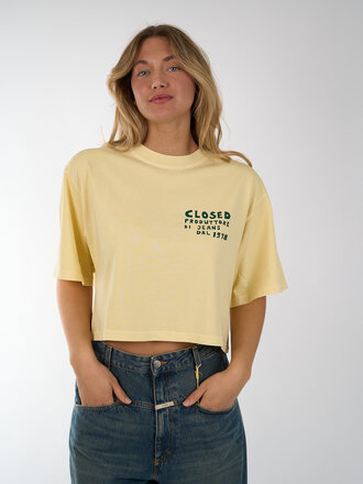 Closed CLOSED CROPPED T-SHIRT