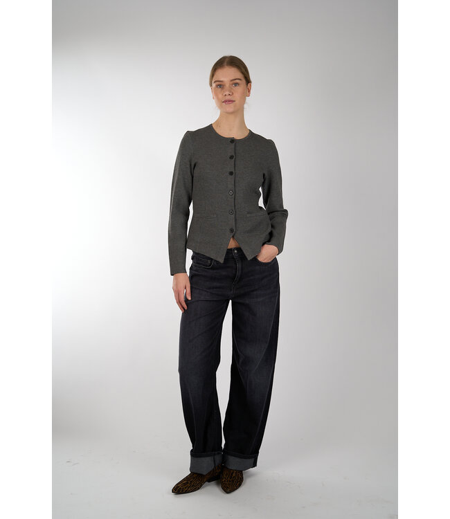 SAMSOE SALULA JACKET DARK GREY