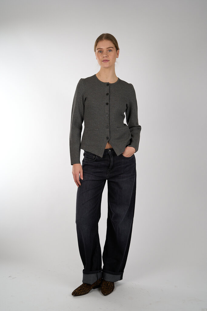 Samsoe & Samsoe SAMSOE SALULA JACKET DARK GREY