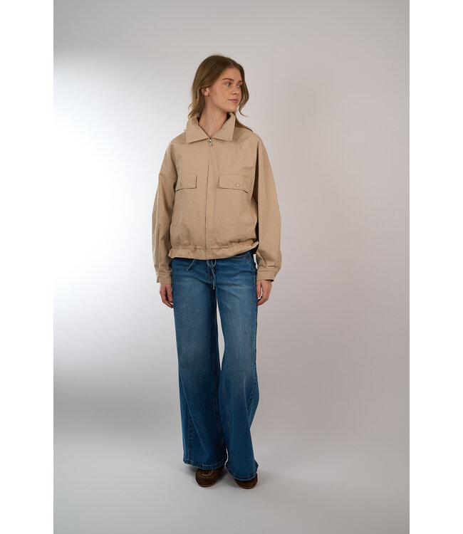 WITHBLACK LYDIA SPRING JACKET SANDS