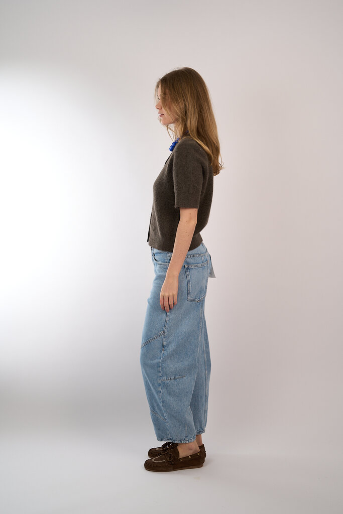 Samsoe & Samsoe SAMSOE SAMSOE SANOURA CARDIGAN MAJOR BROWN