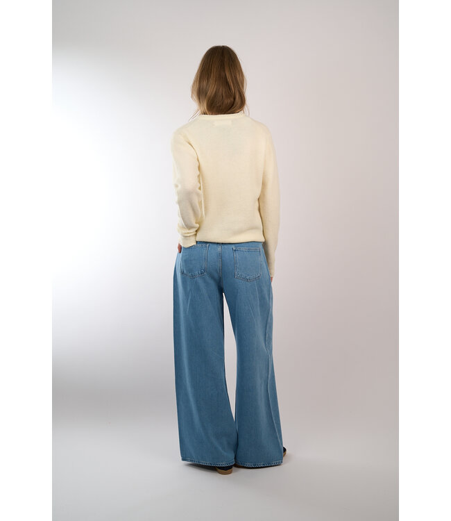 SAMSOE SAMSOE NOR SHORT CARDIGAN GREEN