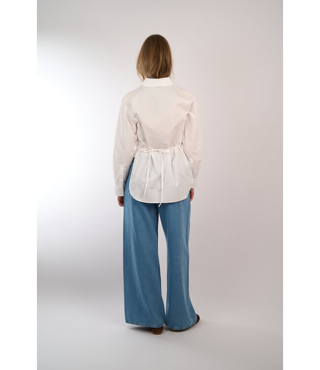 SAMSOE SAMSOE SAMOON SHIRT WHITE