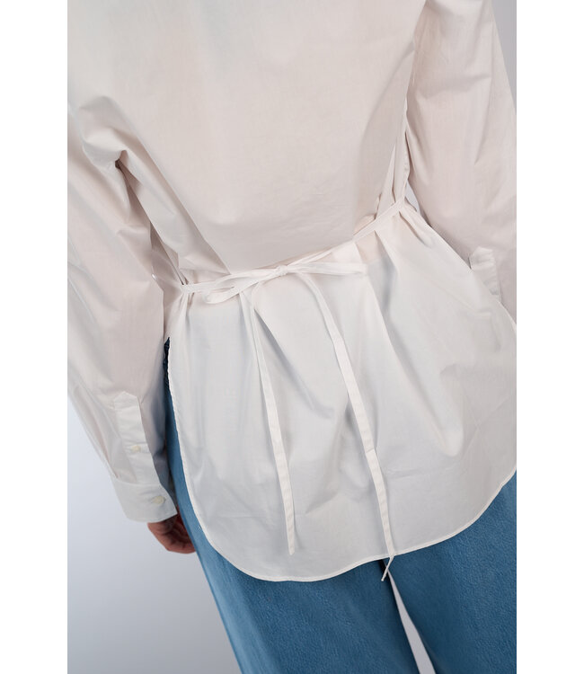 SAMSOE SAMSOE SAMOON SHIRT WHITE