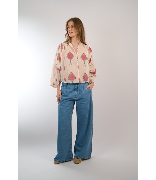 BY BAR BECKY IKAT BLOUSE