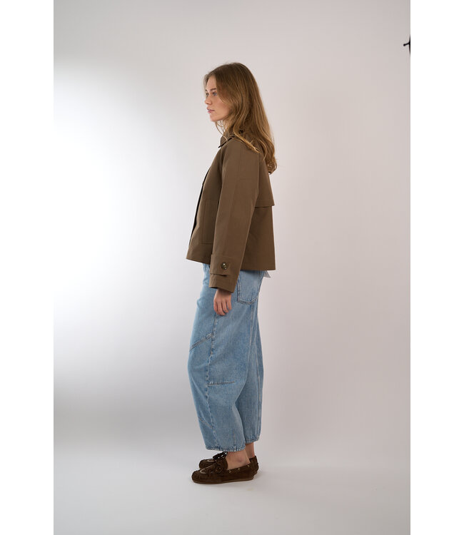 WITHBLACK JIMBERLY TRENCH BROWN