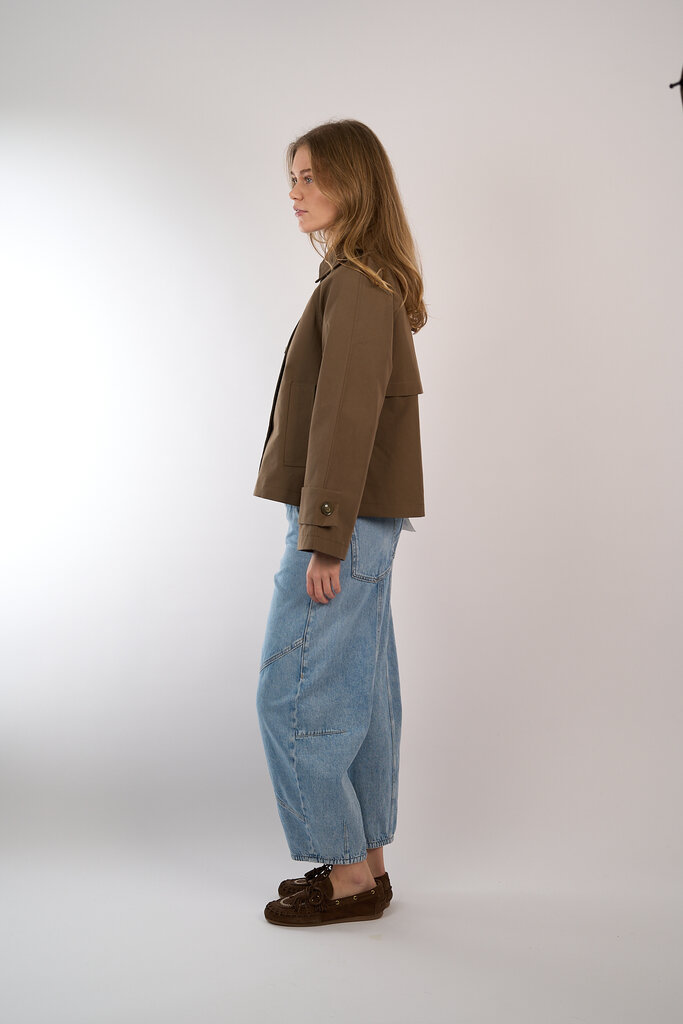 WITH BLACK WITHBLACK JIMBERLY TRENCH BROWN