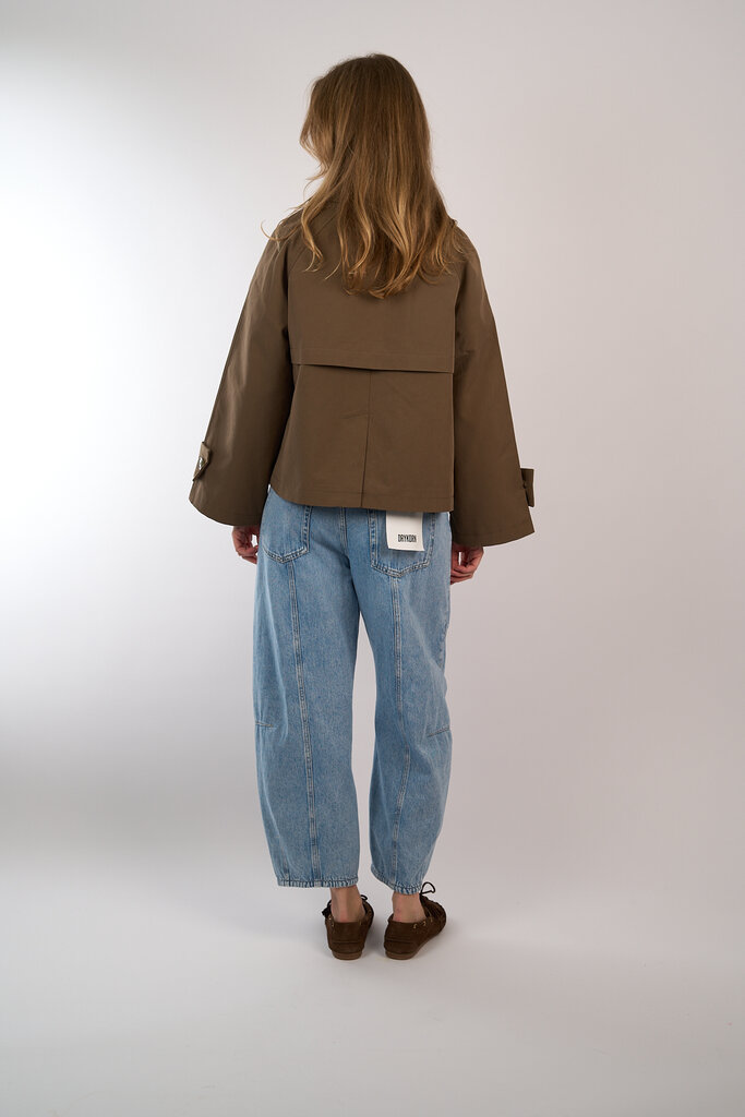 WITH BLACK WITHBLACK JIMBERLY TRENCH BROWN