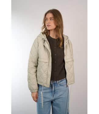 WITH BLACK WITHBLACK ASTRID QUILTED JACKET LIGHT FALCON