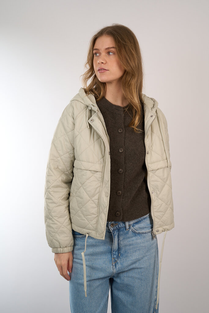 WITH BLACK WITHBLACK ASTRID QUILTED JACKET LIGHT FALCON