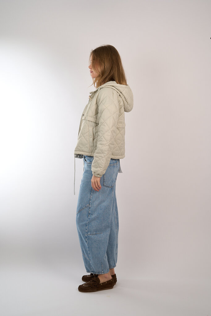 WITH BLACK WITHBLACK ASTRID QUILTED JACKET LIGHT FALCON