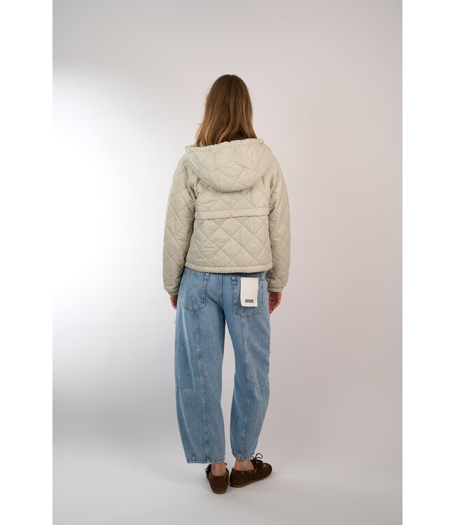 WITHBLACK ASTRID QUILTED JACKET LIGHT FALCON