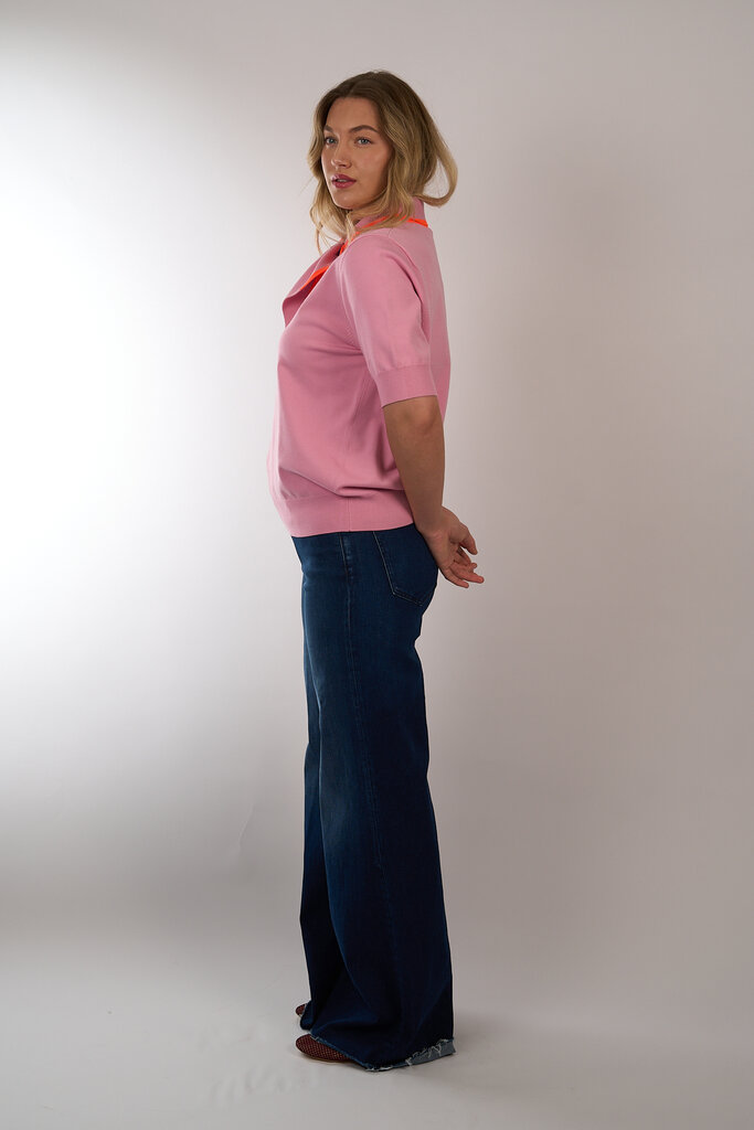 ESSENTIEL ANTWERP ESSENTIEL JONDA COLOUR POLO CANDY