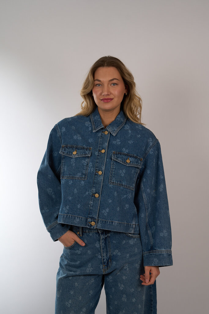 ESSENTIEL ANTWERP ESSENTIEL JAS DENIM JACK POOL