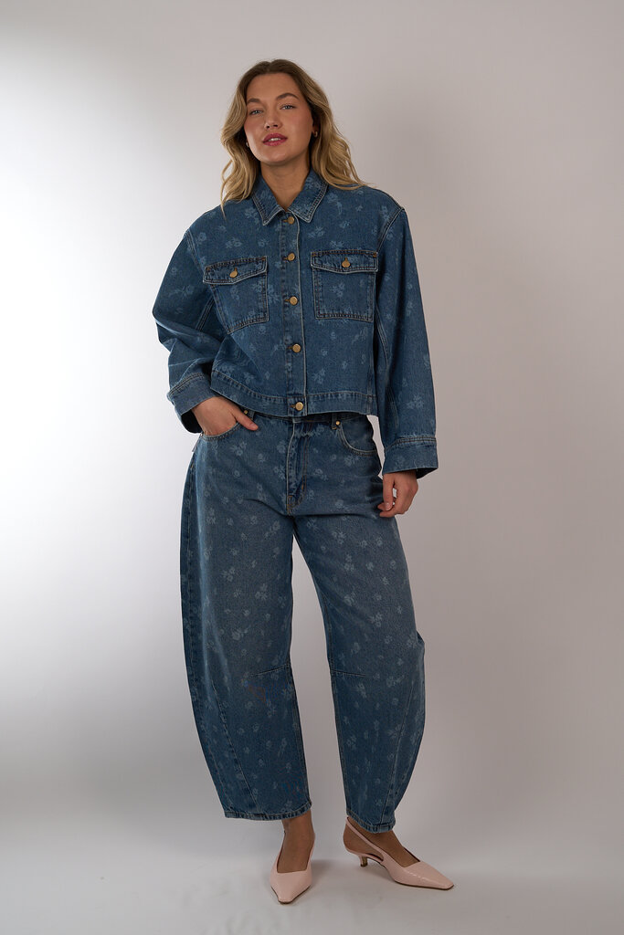 ESSENTIEL ANTWERP ESSENTIEL JAS DENIM JACK POOL