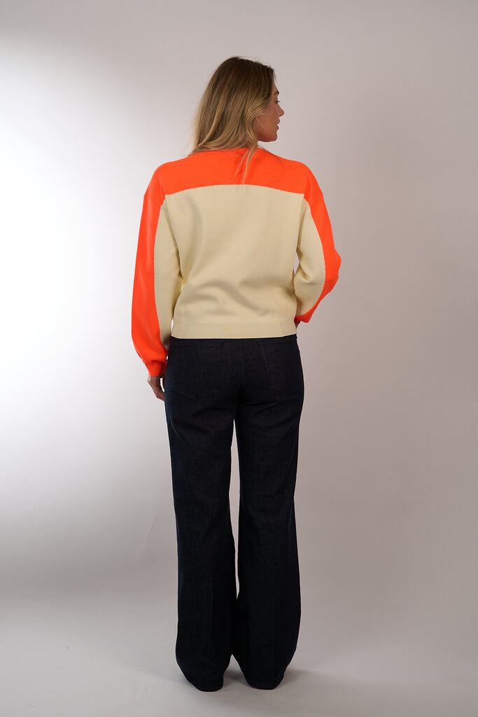 ESSENTIEL ANTWERP ESSENTIEL JOTO KNIT PULL OFF WHITE