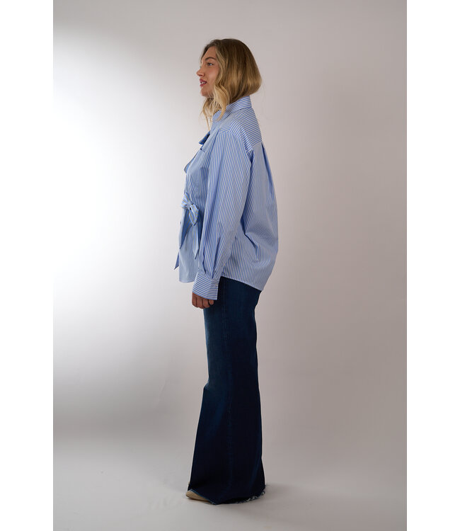 ESSENTIEL JIWI SHIRT NILE BLUE