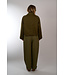 ESSENTIEL JAMAICAN BARREL LEG PANTS OLIVE