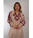 IVI BAMBOO PAISLEY BLOUSE SAND