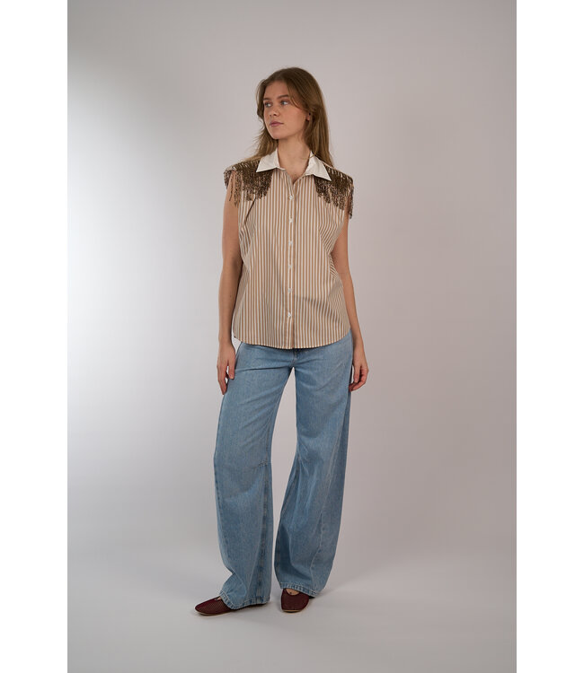 DANTE6 RHOBIN FRINGE SHIRT 1745