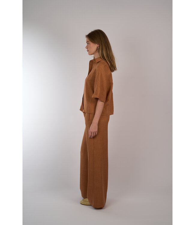EST'SEVEN JILDAU TROUSER 26 COGNAC