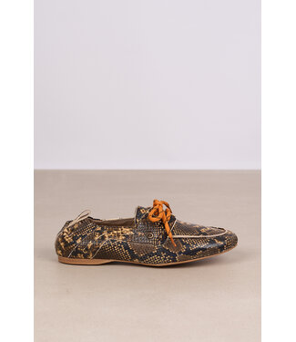MARCH23 MARCH23 ANTWERP LOAFER BRONZE PYTHON