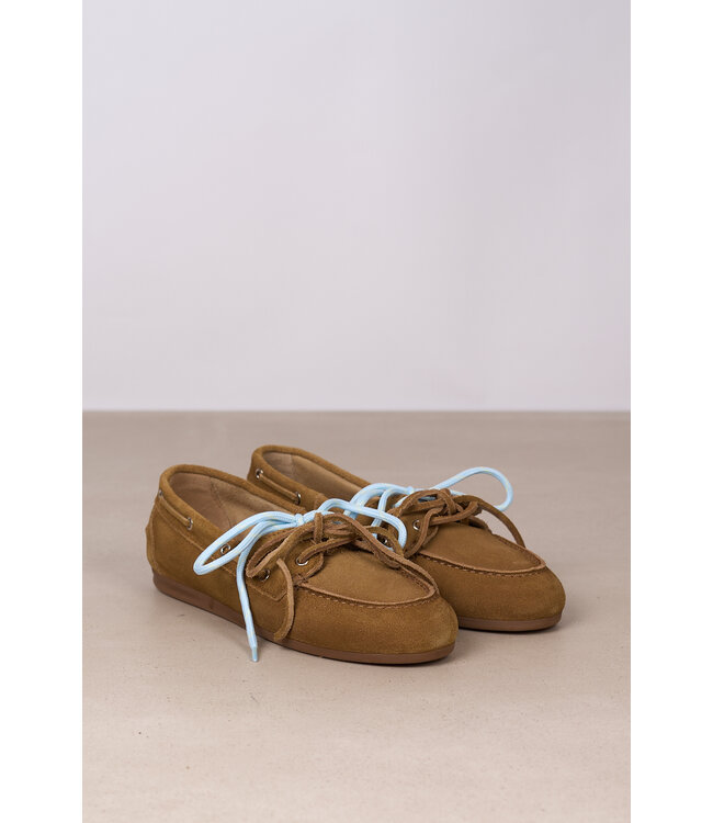 POSA BOAT LOAFER CAMEL