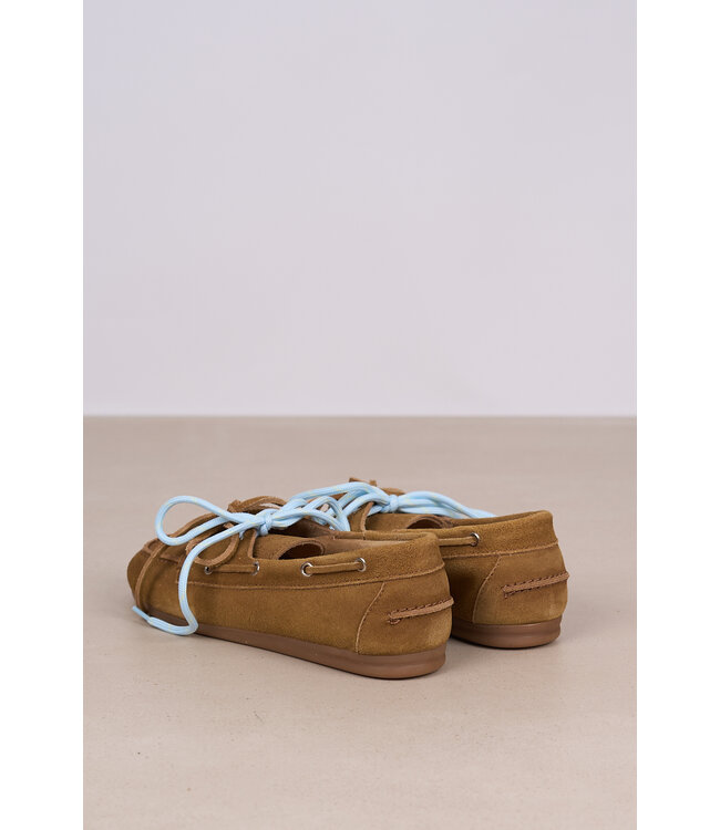 POSA BOAT LOAFER CAMEL