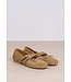 POSA VITA BALLERINA DOUBLE STRAP CAMEL