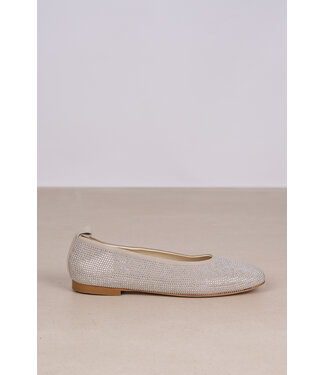 ODARE ODARE SILVER STUD BALLERINA