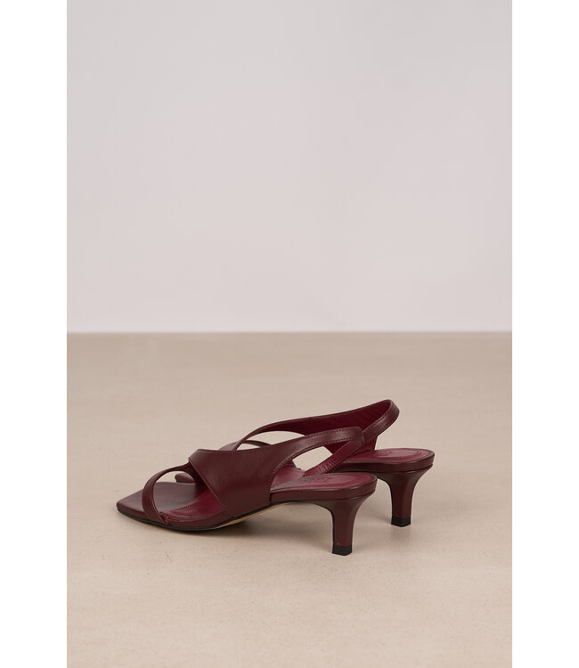 TORAL DELFINA SOFIA BURGUNDY