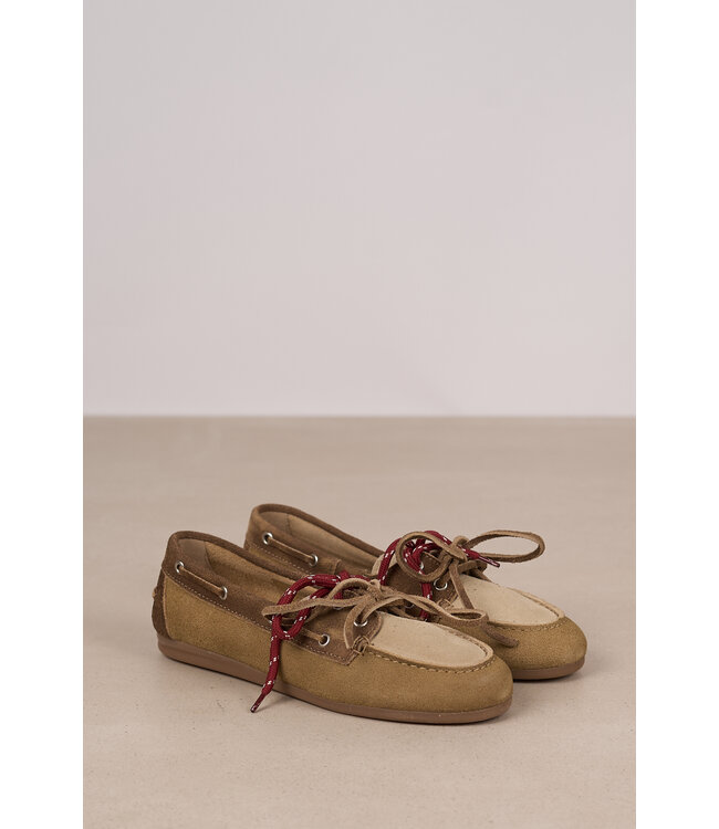 POSA BOUT LOAFER PATCHED TAN