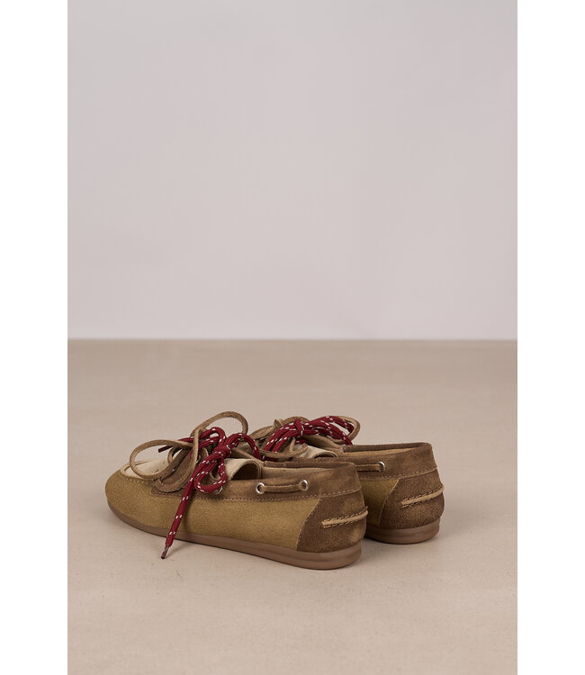 POSA BOUT LOAFER PATCHED TAN