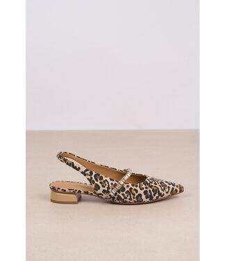 Maripe MARIPE SLINGBACK LEOPARD PRINT