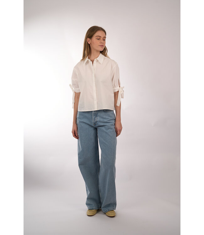 JC SOPHIE MEREDITH BLOUSE OFF WHITE