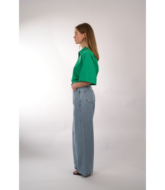 EST'SEVEN EVI JEANS 26 LIGHT SNOW WASH BLUE